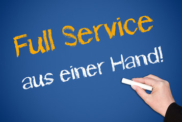 Full Service aus einer Hand !