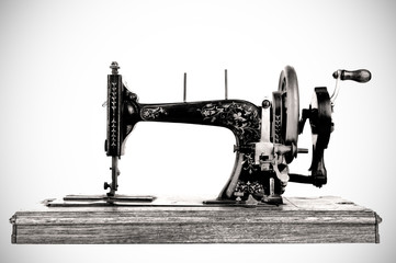 The old sewing machine