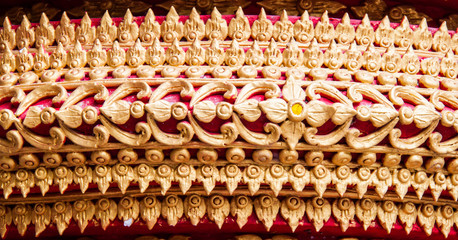 Obraz premium Huge pillar of monk's house