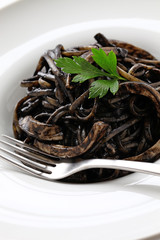 squid ink pasta