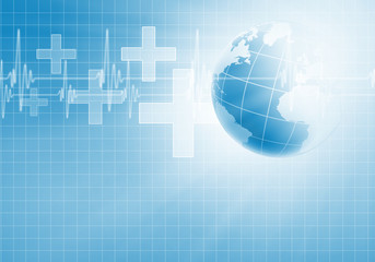 Heart beat illustration