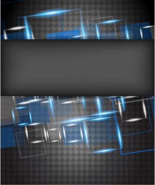 Background with squares