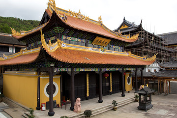 Fototapeta premium Tempel auf Zhoushan