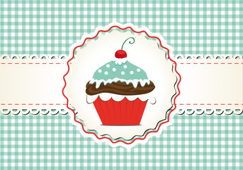 Cupcake im 50er Look