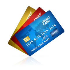 Credit card collection isolated