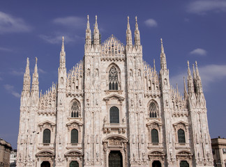 Fototapeta na wymiar Milan Cathedral de Dôme
