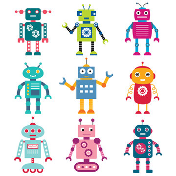 Robot Cartoon Images – Browse 131,598 Stock Photos, Vectors, and Video |  Adobe Stock