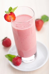strawberry smoothie