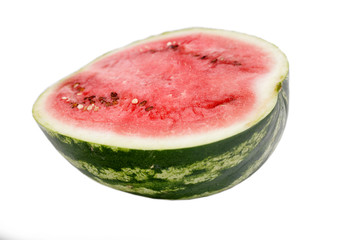 part of watermelon isolated