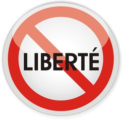 panneau liberté