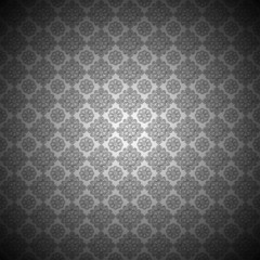Luxury Black and white Floral