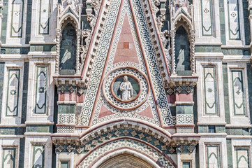 The Basilica di Santa Maria del Fiore in Florence, Italy
