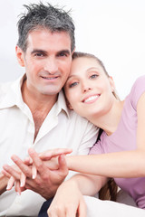 Fototapeta premium Portrait of Lovely Couple