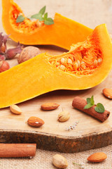 Pumpkin pie ingredients