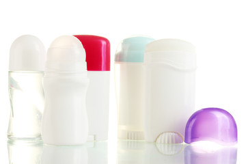 deodorant isolated on white
