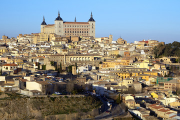 Fototapeta na wymiar Alcazar w Toledo, Hiszpania