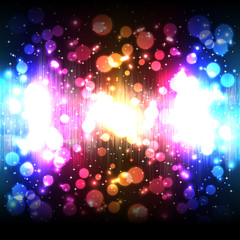 Music equalizer wave