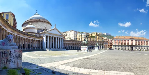 Gordijnen Napels, Piazza del Plebiscito © lapas77