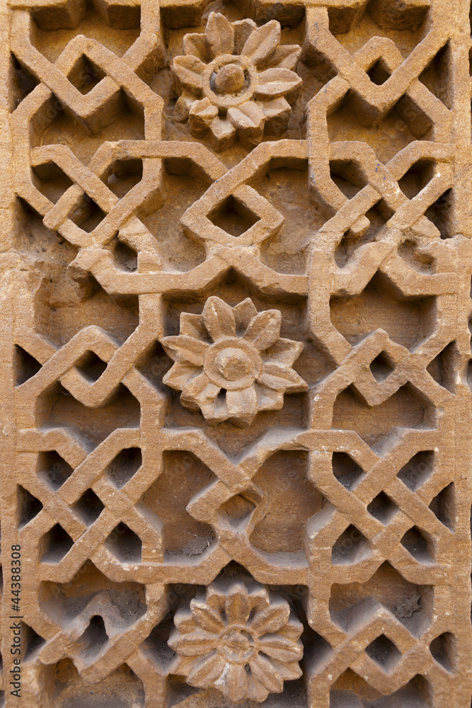 Wall mural adhai-din ka-jhonpra in ajmer, india. old mosque.