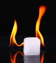 Hot ice