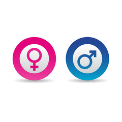 Icones pictos internet symboles homme femme