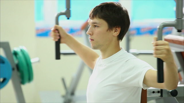 young guy in the gym for sports 7
