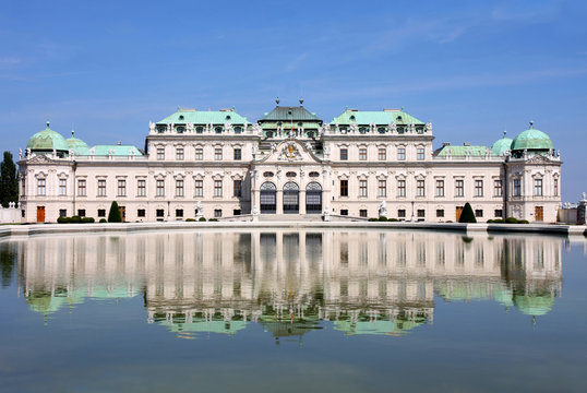 Baroque castle Belvedere, Vienna, Austria