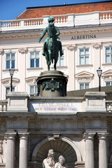 Fototapeta premium Albertina museum in Vienna, Austria