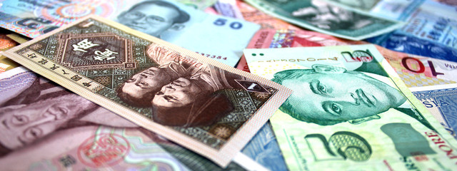 Banconote dell'Oriente