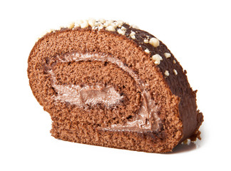 Swiss Sponge Roll With Cream