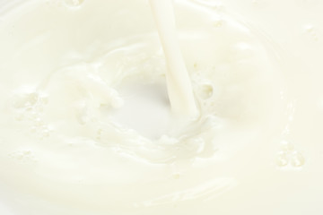 Organic White Milk Texture