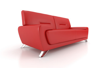 Isolated Sofa