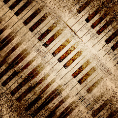 Music notes background