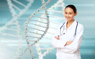 DNA strand illustration