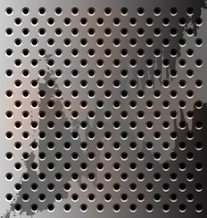 Grunge vector metallic background