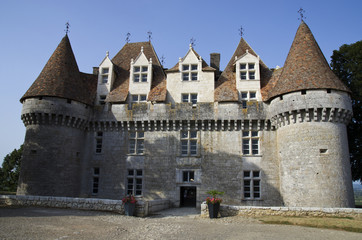 Fototapeta na wymiar Castle Montbazillac