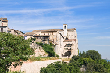 Fototapeta premium Church of St. Agostino. Narni. Umbria. Italy.