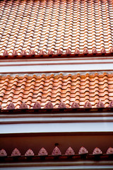 thai temple roof