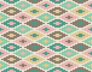 Seamless ikat pattern #1
