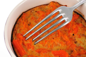 Un gâteau de carottes