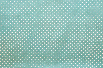 White spot on blue cotton