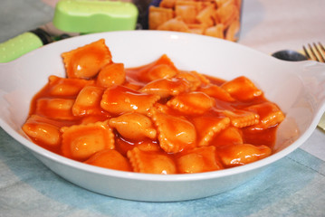 billiges  Nudelgericht