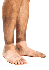 dirty feet