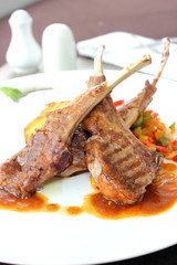 Lamb steak