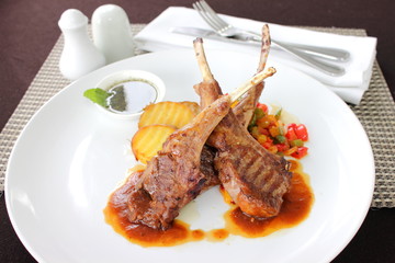 Lamb steak