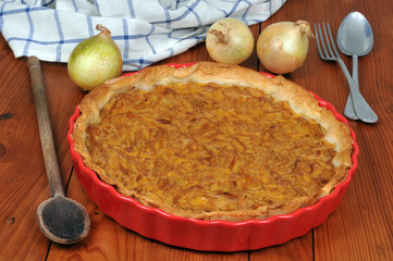 La tarte aux oignons