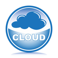 Fototapeta premium CLOUD ICON