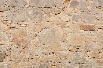 Stone background, wall in the garden