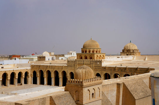 The great mosque of Kairouan in Tunisia