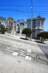 San francisco - Rue en pente